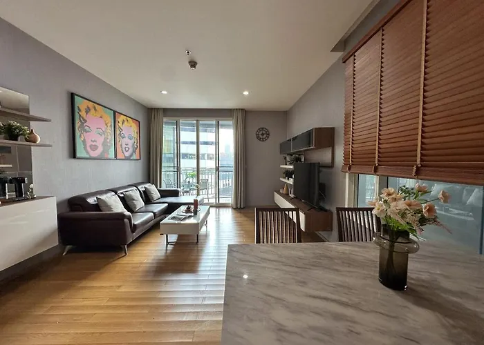 Roomy Modern 2br - Ultra Fast Wifi - Bts Phrom Phong * Bangkok